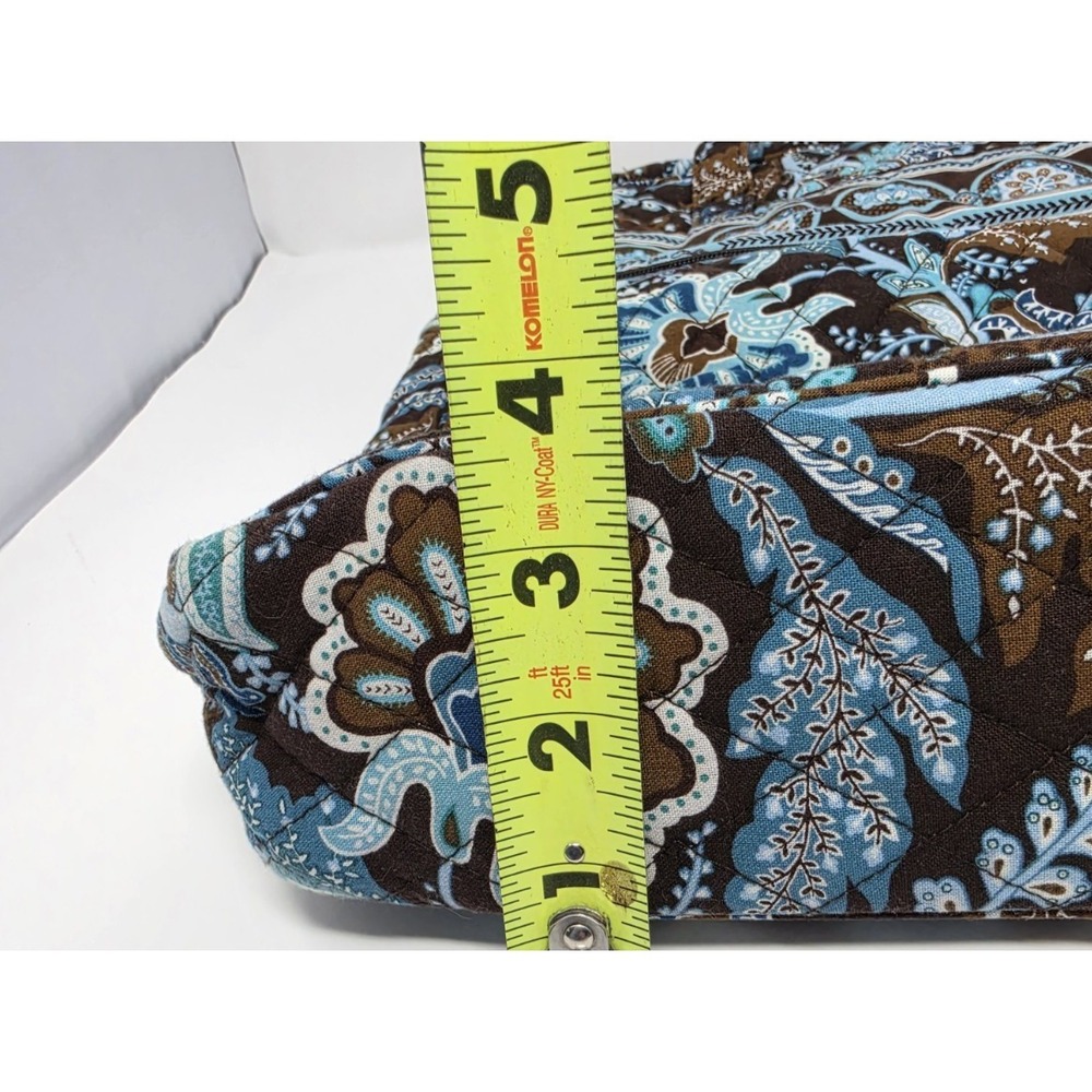 Vera Bradley Bag-Shoulder Laptop/Book-Retired 2007 Java Blue-Used Excellent Cond - Picture 11 of 11